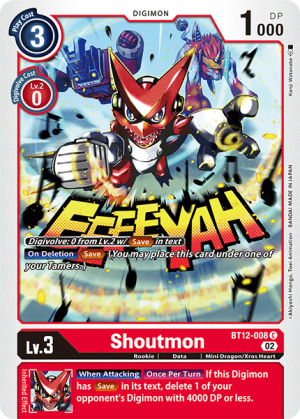 Shoutmon (BT12-008)