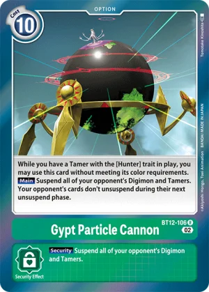 Gypt Particle Cannon (BT12-106)