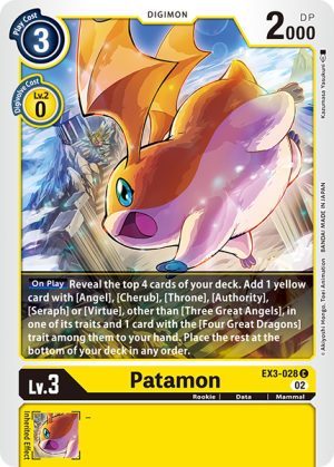Patamon (EX3-028)