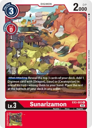 Sunarizamon (EX3-003)