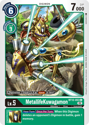 MetallifeKuwagamon (BT12-053)
