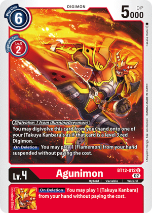 Agunimon (BT12-012)