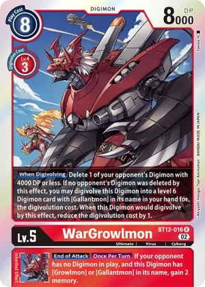 WarGrowlmon (BT12-016)