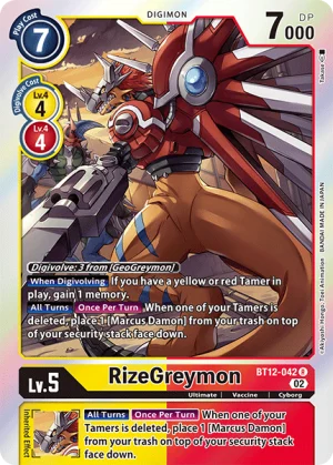 RizeGreymon (BT12-042)