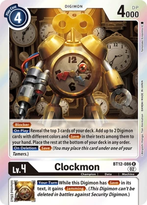 Clockmon (BT12-086)