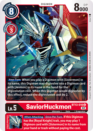 SaviorHuckmon (BT13-016)