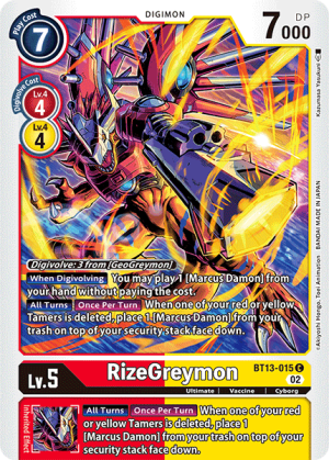 RizeGreymon (BT13-015)