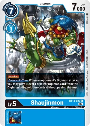 Shaujinmon (BT13-027)