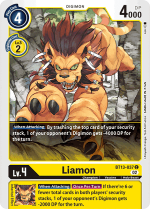 Liamon (BT13-037)