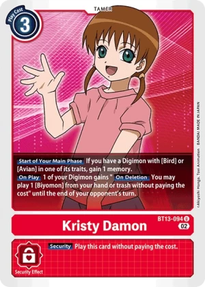 Kristy Damon (BT13-094)