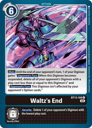 Waltz´s End (BT13-108)