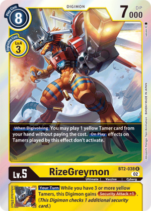 RizeGreymon (BT2-038)