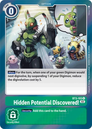 Hidden Potential Discovered! (BT3-103)
