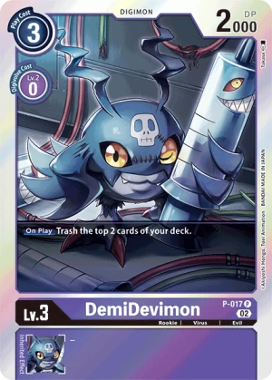 DemiDevimon (P-017)