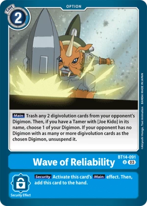 Wave of Reliability (BT14-091)