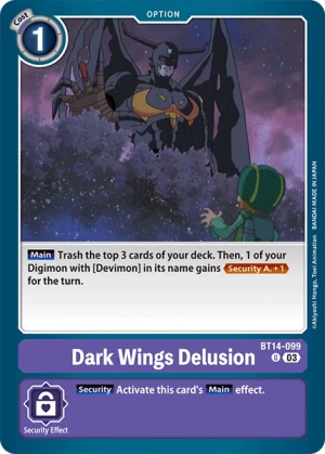 Dark Wings Delusion (BT14-099)