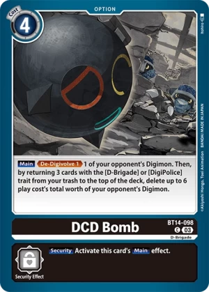 DCD Bomb (BT14-098)