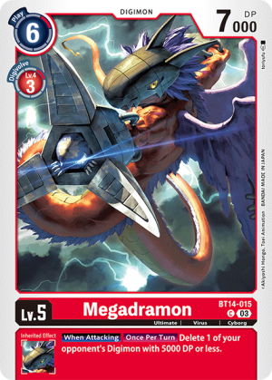 Megadramon (BT14-015)