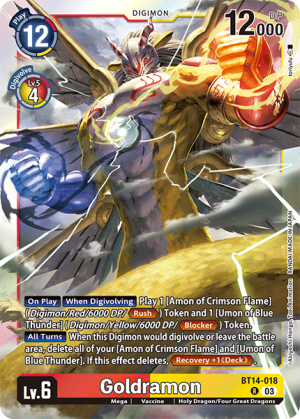 Goldramon (BT14-018)