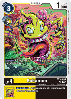 Sukamon (BT14-034)
