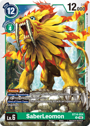SaberLeomon (BT14-054)