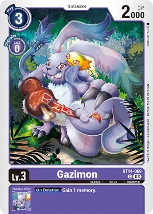 Gazimon (BT14-069)