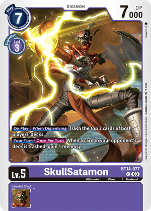 SkullSatamon (BT14-077)