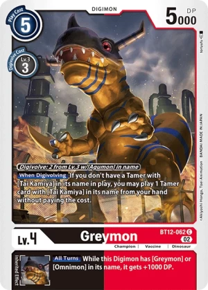 Greymon (BT12-062)