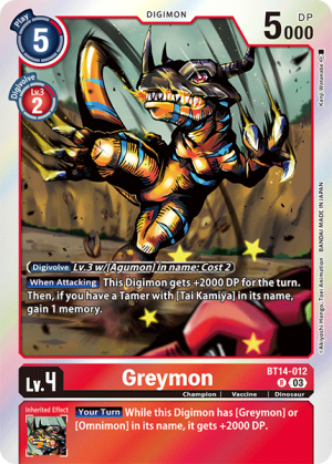 Greymon (BT14-012)