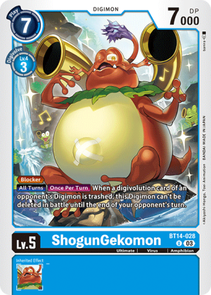 ShogunGekomon (BT14-028)