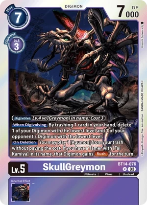 SkullGreymon (BT14-076)