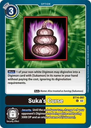 Suka's Curse (BT14-097)
