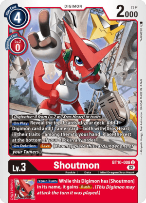 Shoutmon (BT10-008)
