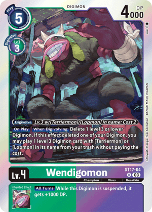 Wendigomon (ST17-04)