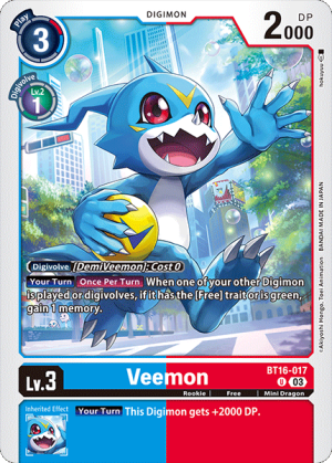 Veemon (BT16-017)