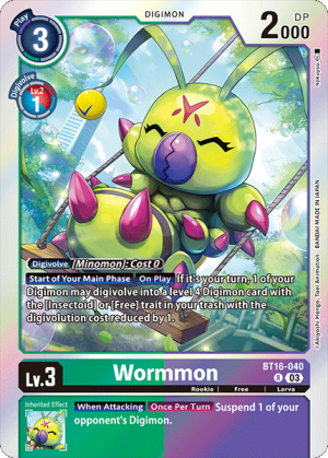 Wormmon (BT16-040)
