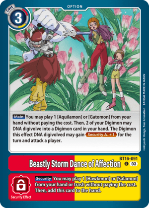 Beastly Storm Dance of Affection (BT16-091)