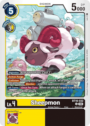 Sheepmon (BT16-032)