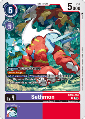Sethmon (BT16-070)