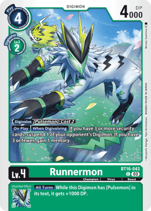 Runnermon (BT16-043)