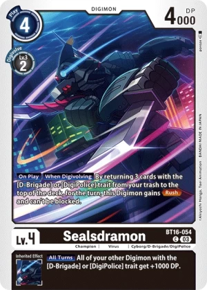 Sealsdramon (BT16-054)