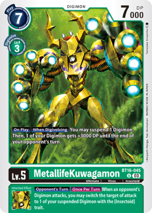 MetallifeKuwagamon (BT16-045)