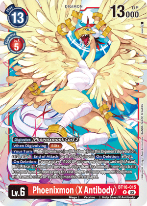 Phoenixmon (X Antibody) (BT16-015)