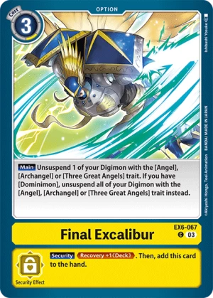 Final Excalibur (EX6-067)