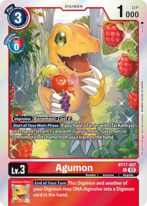 Agumon (BT17-007)