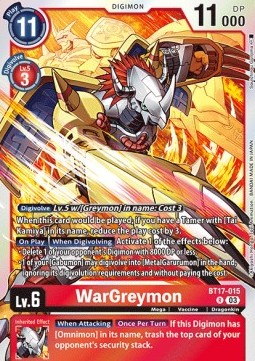 WarGreymon (BT17-015)