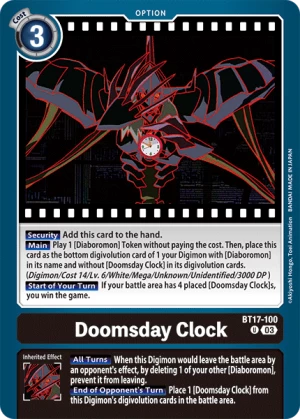 Doomsday Clock (BT17-100)