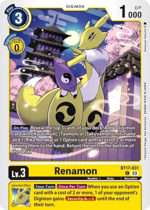 Renamon (BT17-031)
