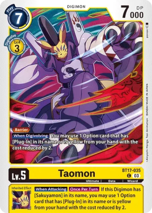 Taomon (BT17-035)