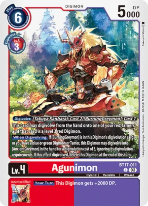 Agunimon (BT17-011)